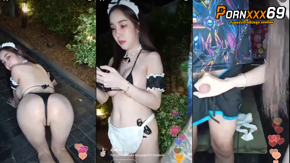  คลิปหลุดไทยxxx ไลฟ์สดเด็ดๆแอปสีเหลืองงานโครตดี สาวขี้เงี่ยนมาโชว์เสียวมาแหวกขาช่วยตัวเองในไลฟ์สดอย่างมันส์ต่อด้วยให้คู่เทพมาเย็ดงานโครตดี